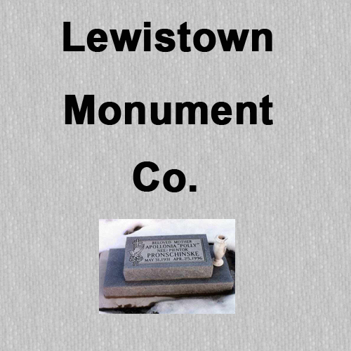 Lewistown Monument Company – Two Piece Monument